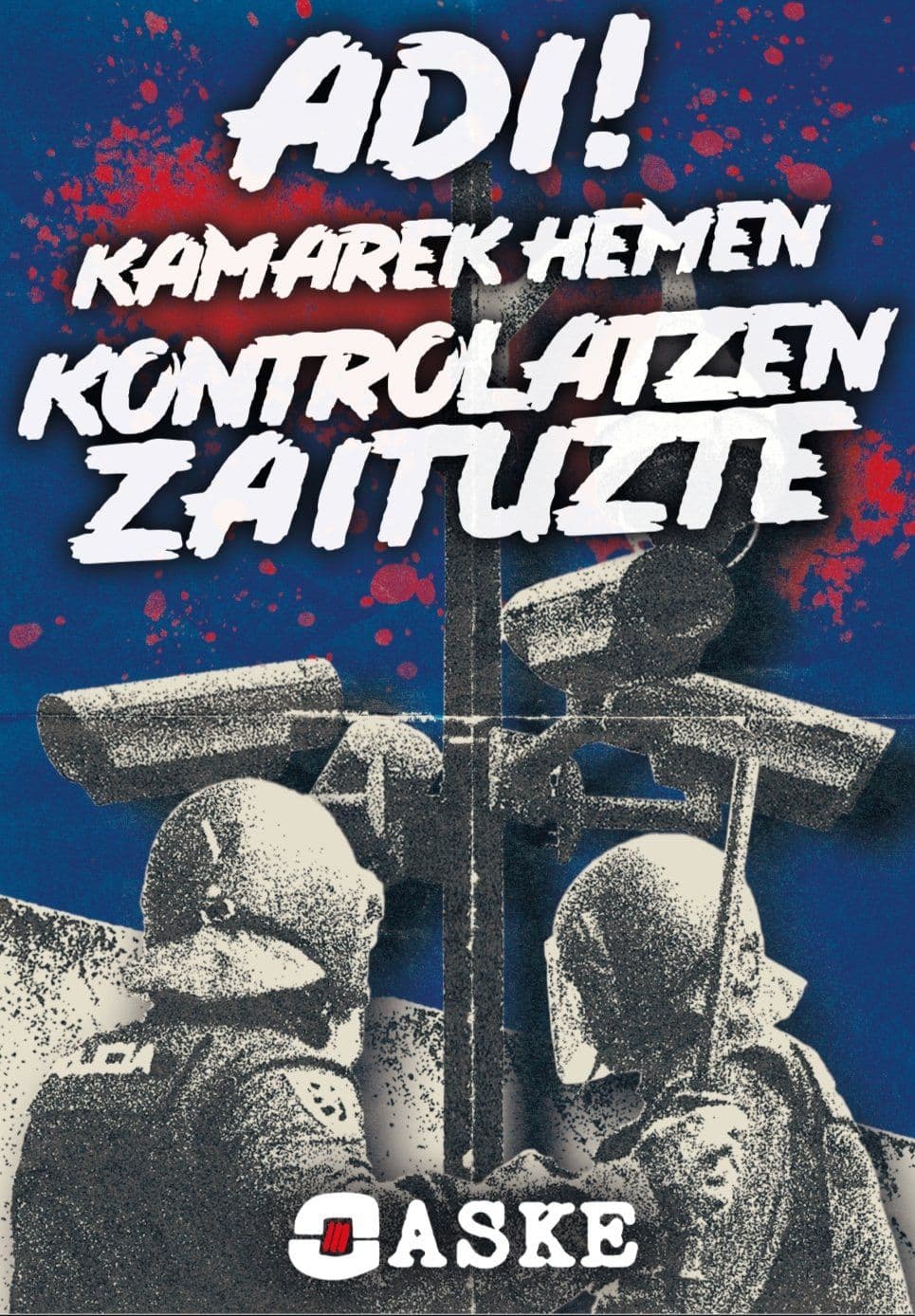 Adi! Kamerek hemen kontrolatzen zaituzte
