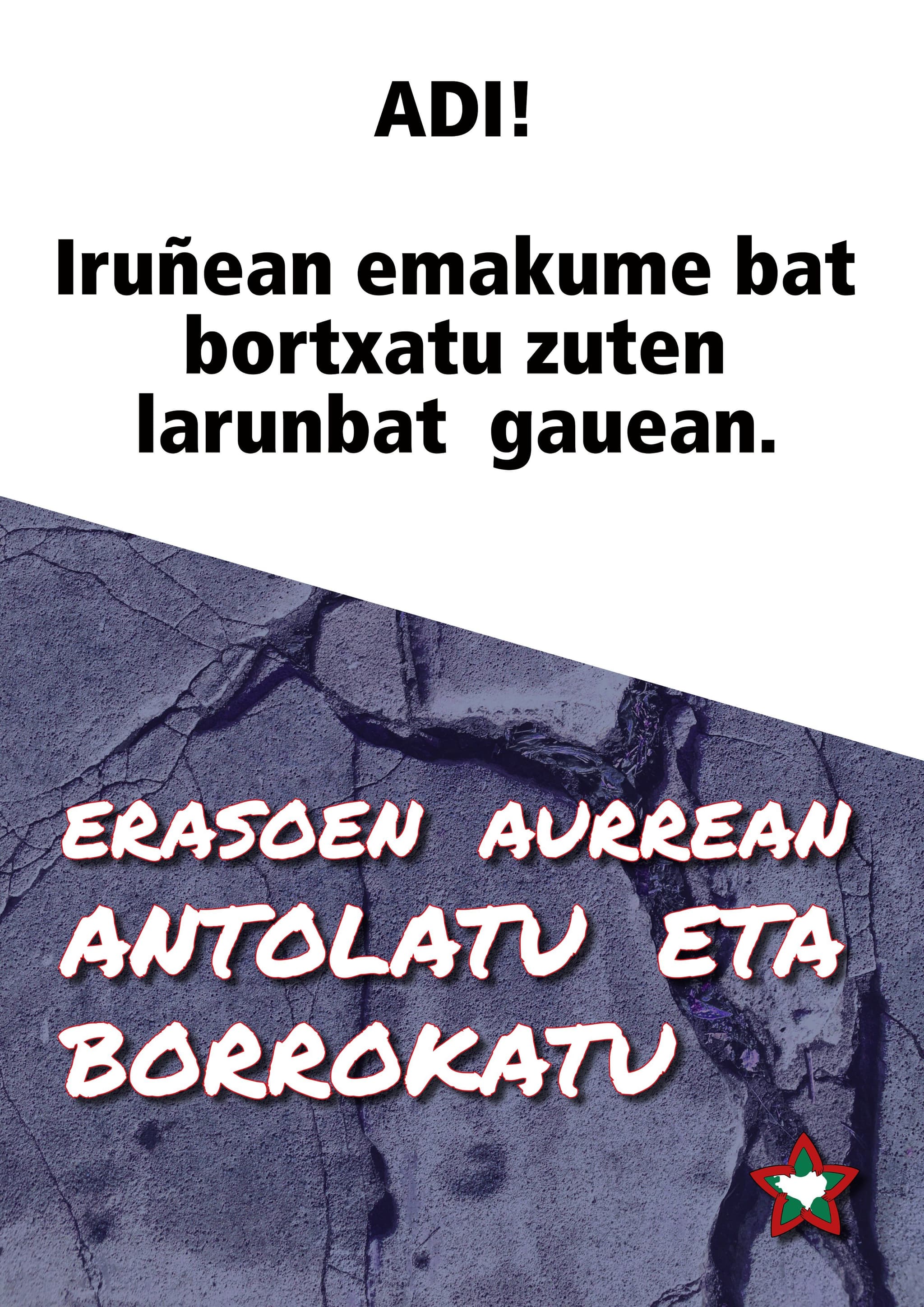 San Ferminetan ematen hari diren eraso sexisten aurrean