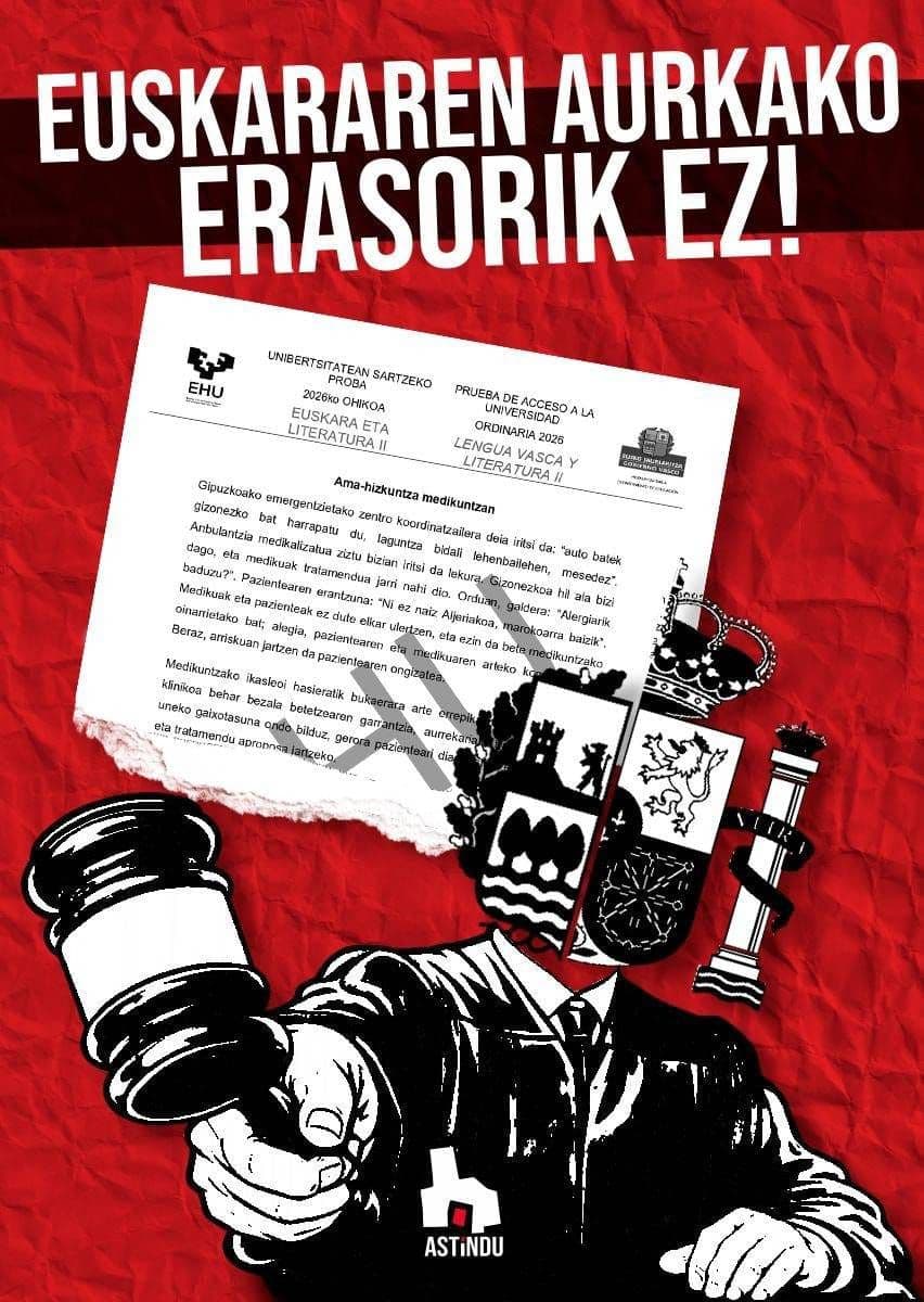 Euskararen aurkako erasorik ez!
